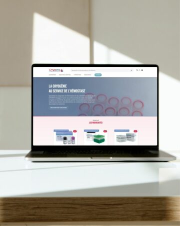Nouveau site Cryopep 2025