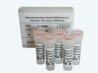 PLASMA HEMOPHILE A AVEC ANTI VIII